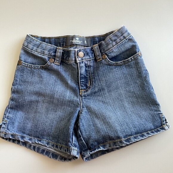 GIRLS JEAN SHORTS - Picture 1 of 4